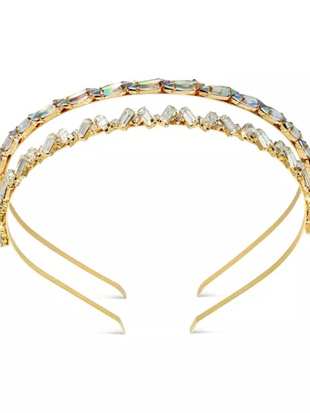 I.N.C. International Concepts set.
Features 2-Pc. Gold-Tone Crystal Headband